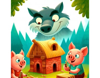 The Three Little Pigs and the Big Bad Wolf